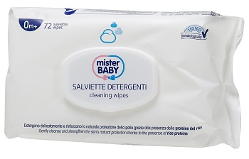 MISTER BABY SALVIETTE DETERGENTI 72 PEZZI - Angeli Pharm