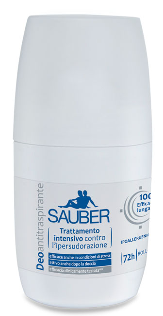 SAUBER ANTITRASPARANTE 72 ORE ROLL-ON - Angeli Pharm