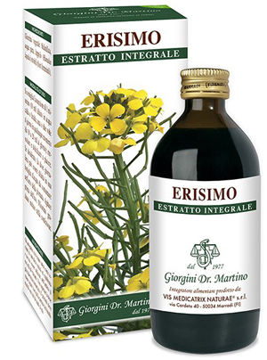 ERISIMO ESTRATTO INTEGRALE 200 ML - Angeli Pharm