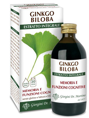 GINKGO BILOBA ESTRATTO INTEGRALE 200 ML - Angeli Pharm