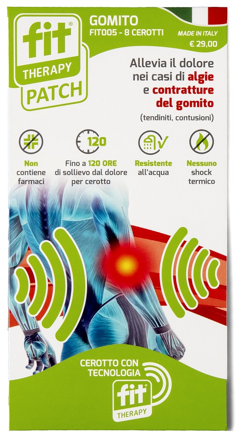 CEROTTO FIT THERAPY GOMITO 8 PEZZI - Angeli Pharm