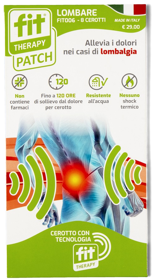 CEROTTO FIT THERAPY LOMBARE 8 PEZZI - Angeli Pharm