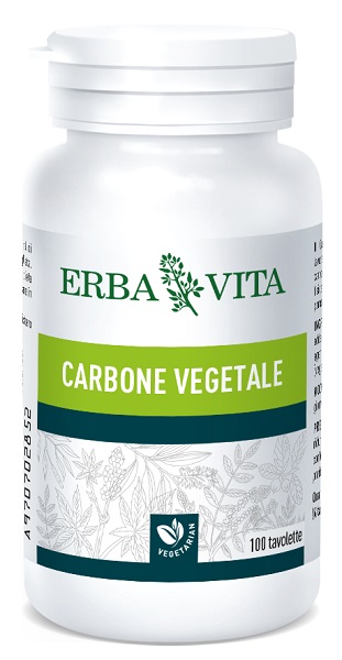 CARBONE VEGETALE 100 TAVOLETTE - Angeli Pharm