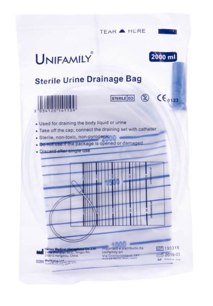 UNIFAMILY SACCA URINE 2000 ML - Angeli Pharm