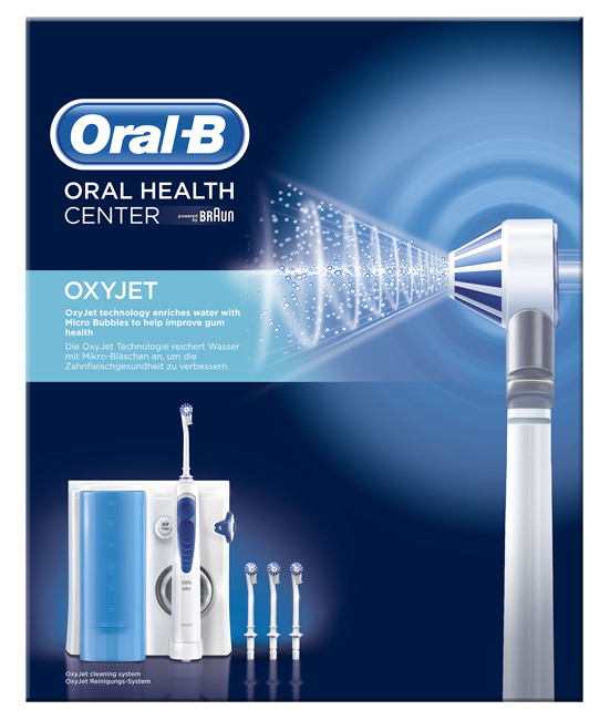 ORAL-B ORAL HEALTH CENTER IDROPULSORE OXYJET MD20 - Angeli Pharm