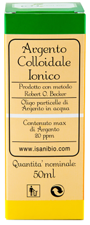 ARGENTO COLLOIDALE IONICO 20 PPM 50 ML SPRAY - Angeli Pharm
