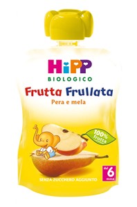 HIPP BIO FRUTTA FRULLATA PERA MELA 90 G - Angeli Pharm