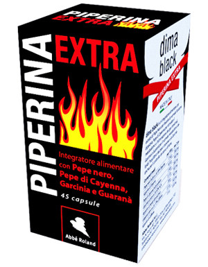 PIPERINA EXTRA DIMA BLACK 45 CAPSULE - Angeli Pharm