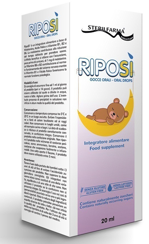 RIPOSI' NOTTE GOCCE ORALI 20 ML - Angeli Pharm
