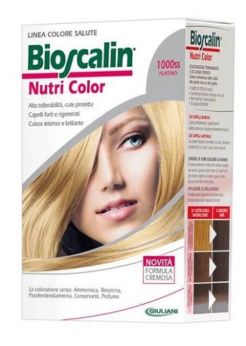 BIOSCALIN NUTRI COLOR 1000SS PLATINO SINCROB 124 ML - Angeli Pharm