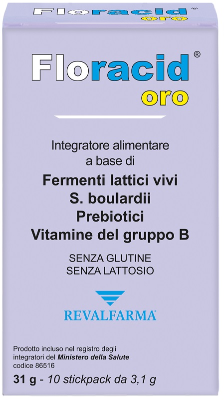 FLORACID OROSOLUBILE 10 STICKPACK - Angeli Pharm