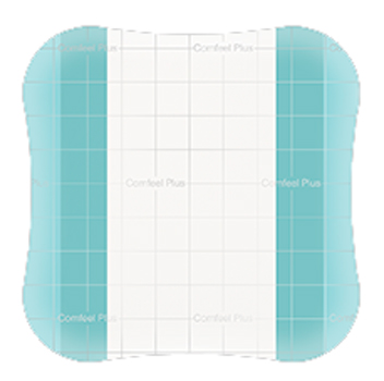 MEDICAZIONE SPECIALE ATTIVA TRASPARENTE CON IDROCOLLOIDE COMFEEL PLUS 10X10 CM 10 PEZZI - Angeli Pharm