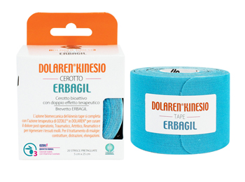 DOLAREN KINESI EMULGEL CEROTTO TERAPEUTICO BLU 5X25 CM IN ROTOLO - Angeli Pharm