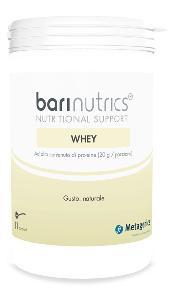 BARINUTRICS WHEY 21 PORZIONI X 22,71 G - Angeli Pharm