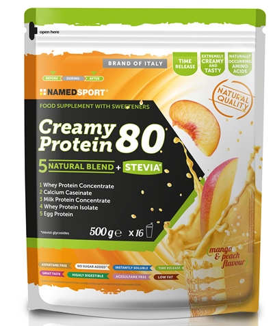 CREAMY PROTEIN MANGO PEACH 500 G - Angeli Pharm