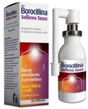 NEOBOROCILLINA SOLLIEVO TOSSE SPRAY 20 ML - Angeli Pharm