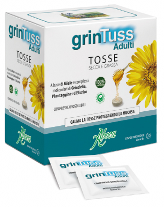 GRINTUSS ADULTI 20 COMPRESSE CON POLIRESIN 1,5 G - Angeli Pharm