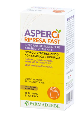 ASPER CI RIPRESA FAST 10 BUSTINE - Angeli Pharm