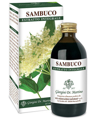 SAMBUCO FIORI ESTRATTO INTEGRALE 200 ML - Angeli Pharm