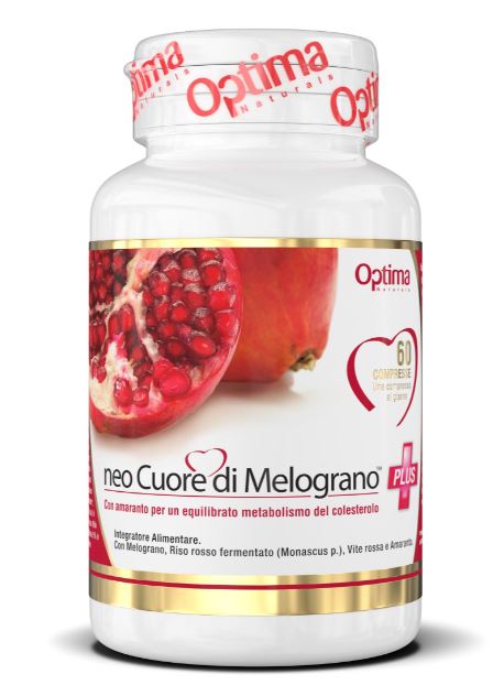 CUORE DI MELOGRANO NEO CUORE DI MELOGRANO PLUS 60 COMPRESSE 816 MG - Angeli Pharm