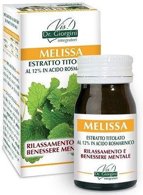 MELISSA ESTRATTO TITOLATO 60 PASTIGLIE - Angeli Pharm