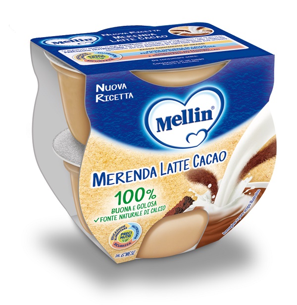 MELLIN MERENDA LATTE CACAO 2 X 100 G - Angeli Pharm