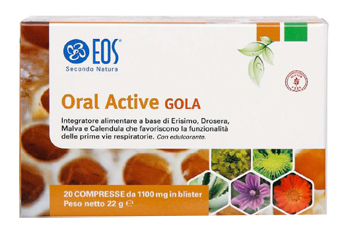 EOS ORAL ACTIVE GOLA 20 COMPRESSE - Angeli Pharm