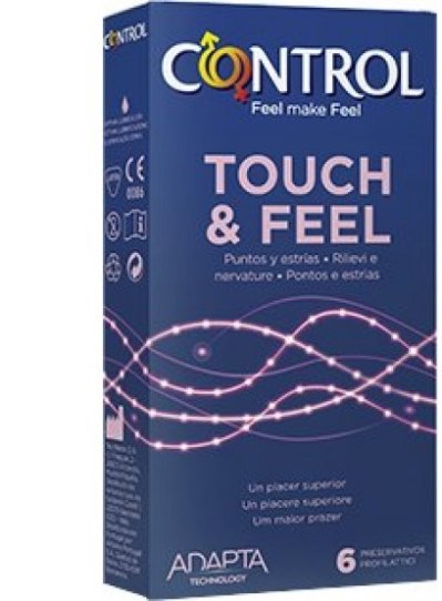 PROFILATTICO CONTROL TOUCH & FEEL EASY WAY 6 PEZZI - Angeli Pharm