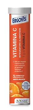 ERGOVIS VIT C 1000MG 20 COMPRESSE EFFERVESCENTI - Angeli Pharm