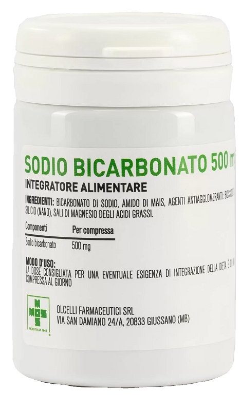SODIO BICARBONATO 500 MG 100 COMPRESSE - Angeli Pharm