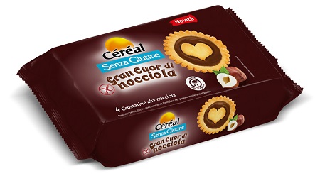 CEREAL BUONI SENZA CROSTATINA ALLA NOCCIOLA 150 G - Angeli Pharm