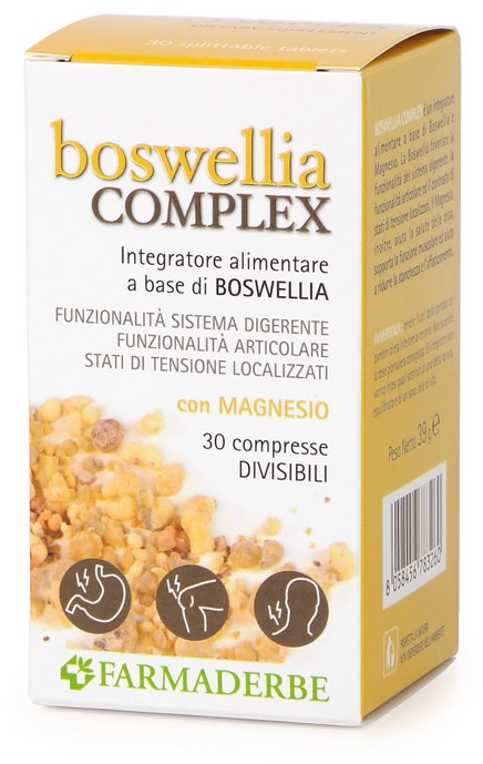 BOSWELLIA COMPLEX 30 COMPRESSE - Angeli Pharm
