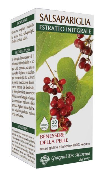 SALSAPARIGLIA ESTRATTO INTEGRALE 200 ML - Angeli Pharm