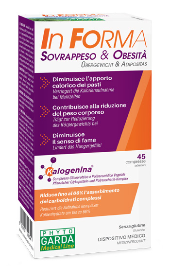 INFORMA SOVRAPPESO & OBESITA' DM 45 COMPRESSE - Angeli Pharm