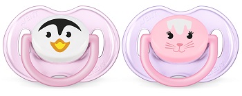 SUCCHIETTO ANIMALETTO 0-6 MESI FEMMINA 2 PEZZI - Angeli Pharm