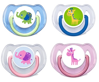 SUCCHIETTO ELEFANTINO E GIRAFFA 6-18 MESI 2 PEZZI - Angeli Pharm