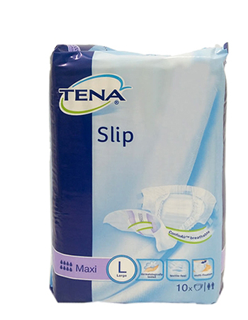 PANNOLONE PER INCONTINENZA A MUTANDINA TENA SLIP MAXI L 10 PEZZI - Angeli Pharm