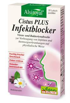 ALSIROYAL INFEKT BLOCKER CISTUS PLUS  30 PASTIGLIE GOMMOSE 57 G - Angeli Pharm