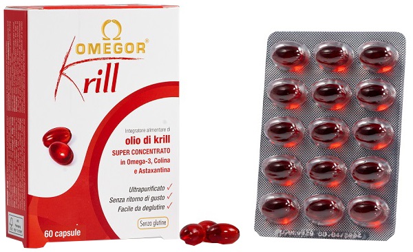 OMEGOR KRILL 60 CAPSULE MOLLI - Angeli Pharm