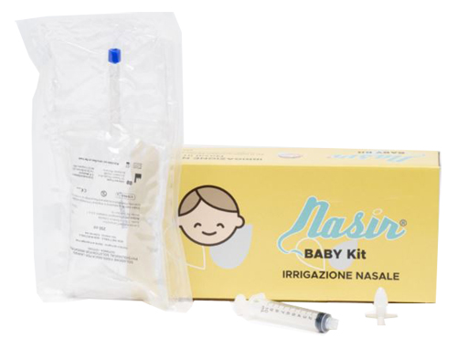 NASIR BABY SACCA 250 ML + 1  EROGATORE + 1 SIRINGA 10 ML - Angeli Pharm