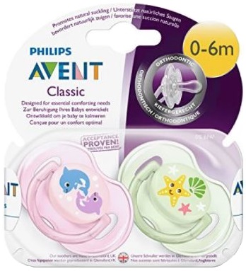 SUCCHIETTO MARE 0/6M FEMMINA 2 PEZZI - Angeli Pharm