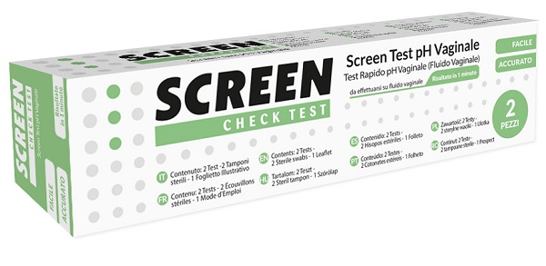 SCREEN TEST PH VAGINALE 2 PEZZI - Angeli Pharm