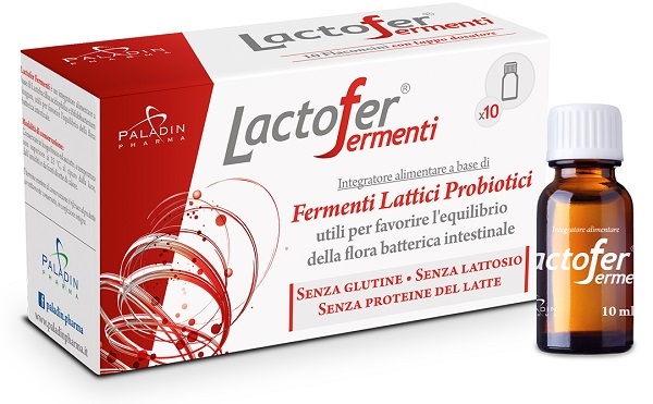 LACTOFER FERMENTI 10 FLACONCINI 10 ML - Angeli Pharm