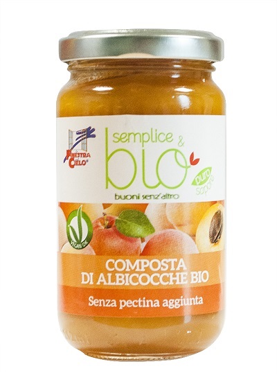 SEMPLICE&BIO COMPOSTA DI ALBICOCCA SENZA PECTINA 220 G - Angeli Pharm