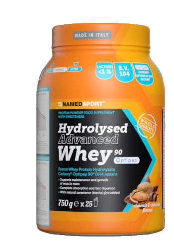 HYDROLYSED ADVANCED WHEY CHOCO ALMOND 750 G - Angeli Pharm