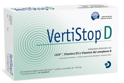 VERTISTOP D 20 COMPRESSE DA 1100 MG - Angeli Pharm