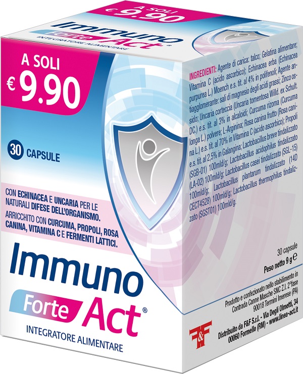 IMMUNO FORTE ACT 30 CAPSULE - Angeli Pharm