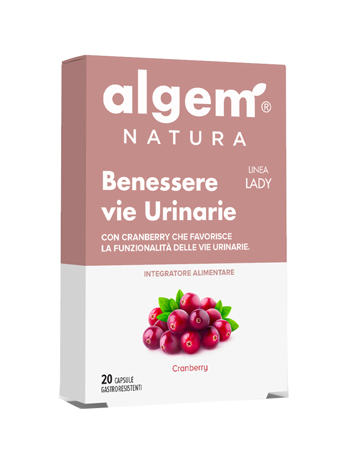 ALGEM LADY BENESSERE VIE URINARIE 20 CAPSULE 710 MG - Angeli Pharm