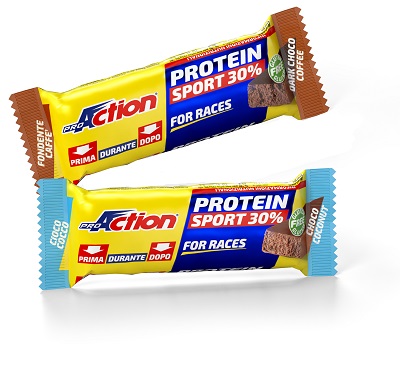 PROACTION PROTEIN SPORT 30% CIOCCOLATO AL LATTE COCCO - Angeli Pharm