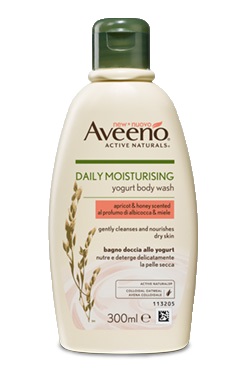 AVEENO BAGNO DOCCIA YOGURT ALBICOCCA & MIELE 300 ML - Angeli Pharm